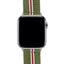 Apple Watch | Two-piece NATO style | Army Green & Crimson - Barton Watch Bands