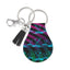 Jolitee Neoprene AirTag Compatible Case Keychain – Durable & Stylish Holder with Secure Ring and Clip, Compatible with Apple AirTag (Hockey) by Jolitee