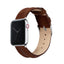 Apple Watch Chocolate Brown Classic Horween Leather Watch Band by Barton Watch Bands