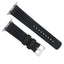 Apple Watch | Black Leather and Rubber Hybrid - Barton Watch Bands