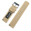 Samsung Galaxy Watch Active Khaki Canvas Watch Band by Barton Watch Bands