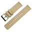Samsung Galaxy Watch Active Khaki Canvas Watch Band by Barton Watch Bands