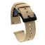 Samsung Galaxy Watch Active Khaki Canvas Watch Band by Barton Watch Bands