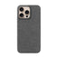 Fabric iPhone Case Mobile Phone Cases Sequoia Dark Grey iPhone 16 Pro 