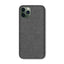 Fabric iPhone Case Mobile Phone Cases Sequoia Dark Grey iPhone 11 Pro 