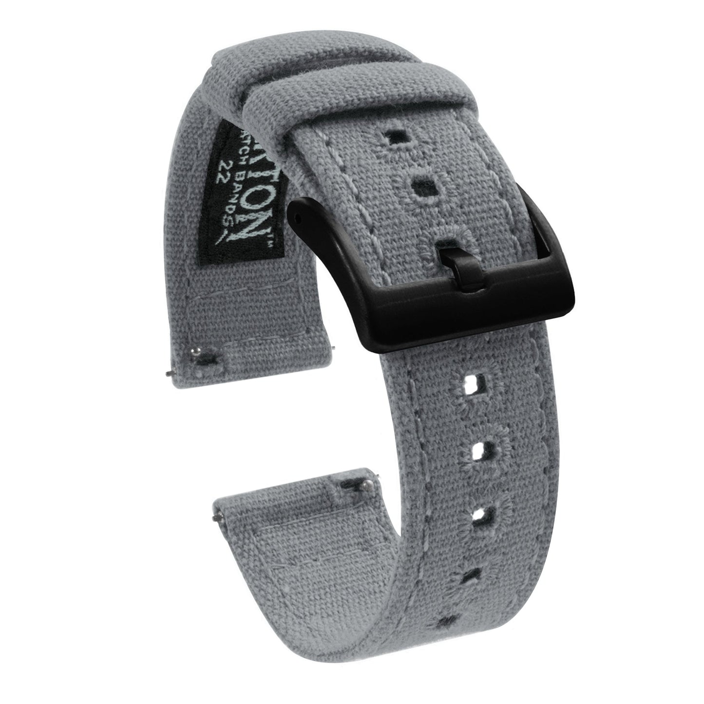 Samsung Galaxy Watch Active 2 | Cool Grey Canvas - Barton Watch Bands