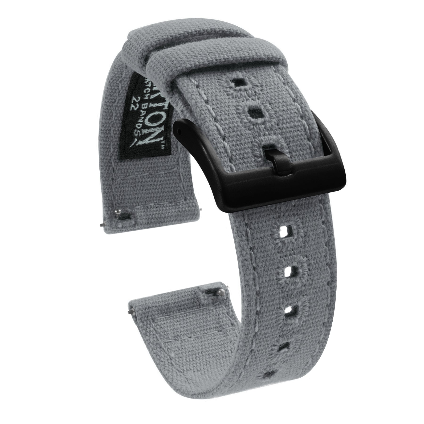 Samsung Galaxy Watch Active 2 | Cool Grey Canvas - Barton Watch Bands
