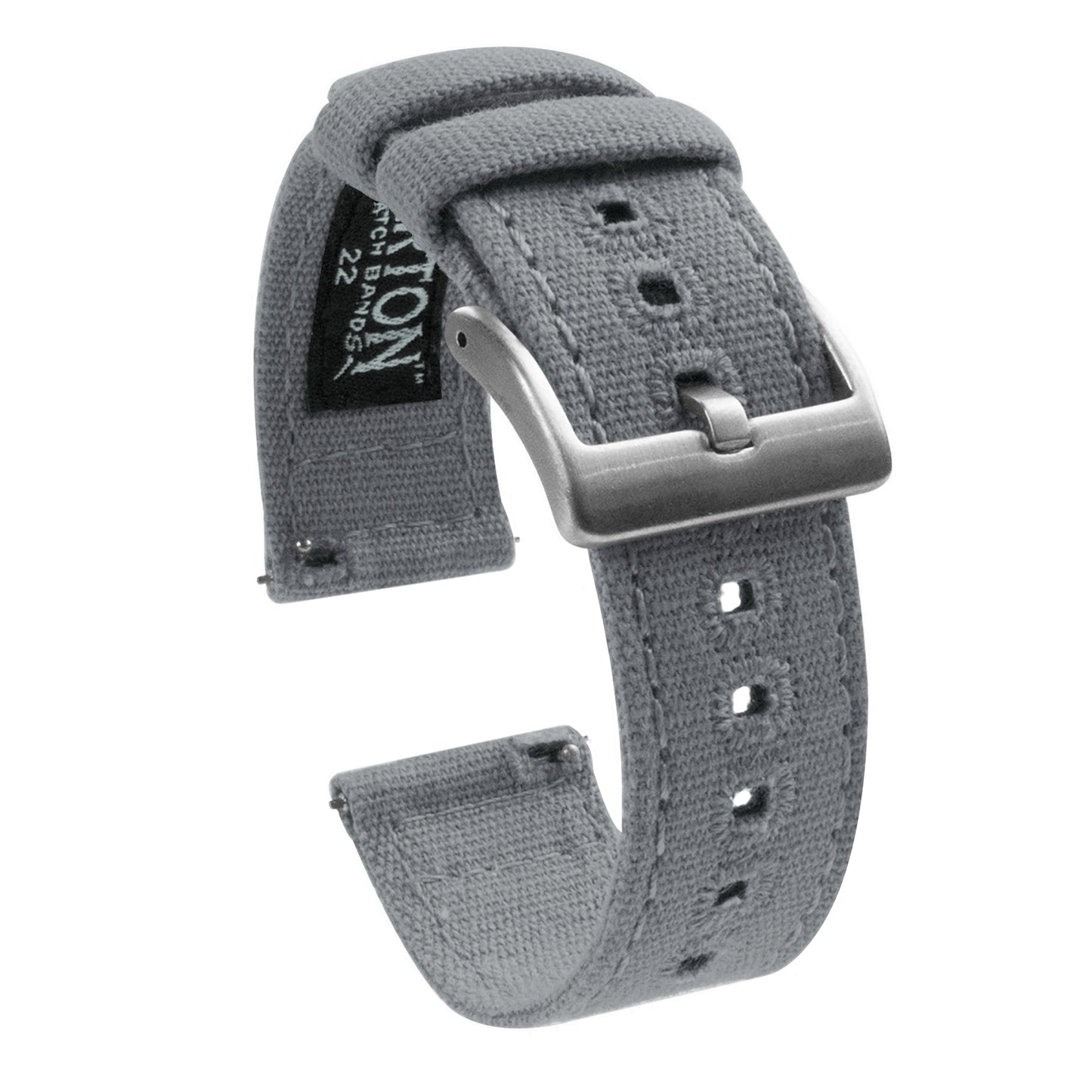 Samsung Galaxy Watch Active 2 | Cool Grey Canvas - Barton Watch Bands