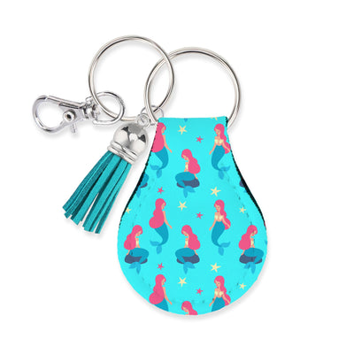 Jolitee Neoprene AirTag Compatible Case Keychain – Durable & Stylish Holder with Secure Ring and Clip, Compatible with Apple AirTag (Mermaid) by Jolitee