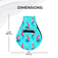 Jolitee Neoprene AirTag Compatible Case Keychain – Durable & Stylish Holder with Secure Ring and Clip, Compatible with Apple AirTag (Mermaid) by Jolitee
