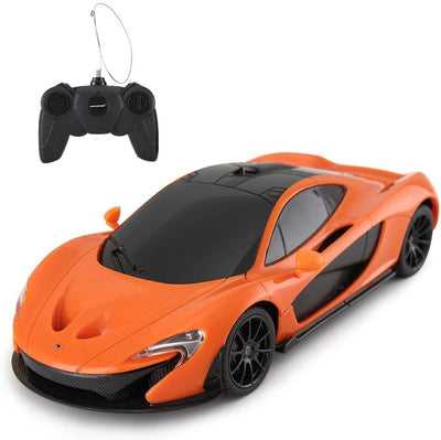 Toy Car 1:24 Scale McLaren P1 Remote Control, R/C Model Vehicle For Kids | ORANGE by G8Central.com