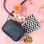 Jolitee Neoprene AirTag Compatible Case Keychain – Durable & Stylish Holder with Secure Ring and Clip, Compatible with Apple AirTag (Mushroom Flower) by Jolitee