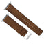 Apple Watch Oak Brown Leather Hybrid Watch Band by Barton Watch Bands