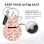 Jolitee Neoprene AirTag Compatible Case Keychain – Durable & Stylish Holder with Secure Ring and Clip, Compatible with Apple AirTag (Pomeranian) by Jolitee