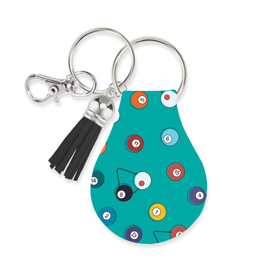 Jolitee Neoprene AirTag Compatible Case Keychain – Durable & Stylish Holder with Secure Ring and Clip, Compatible with Apple AirTag (Pool) by Jolitee
