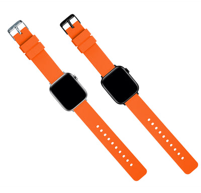 Apple Watch | Silicone | Pumpkin Orange - Barton Watch Bands
