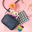 Jolitee Neoprene AirTag Compatible Case Keychain – Durable & Stylish Holder with Secure Ring and Clip, Compatible with Apple AirTag (Rainbow Stripe) by Jolitee
