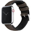 Apple Watch | Smoke Leather and Rubber Hybrid - Barton Watch Bands