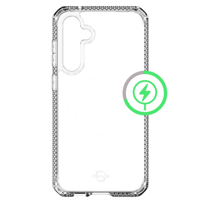 ITSkins Hybrid_R Clear MagSafe Case for Samsung Galaxy S23 FE by ITSkins