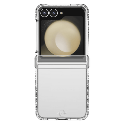 ITSkins Hybrid_R Clear Hinge Case for Samsung Galaxy Z Flip6 by ITSkins