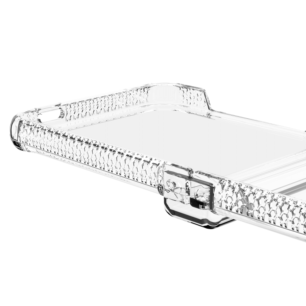 ITSkins Hybrid_R Clear Hinge Case for Samsung Galaxy Z Flip6 by ITSkins