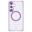 ITSkins Hybrid_R Clear MagSafe Case for Samsung Galaxy S 2025 Medium
