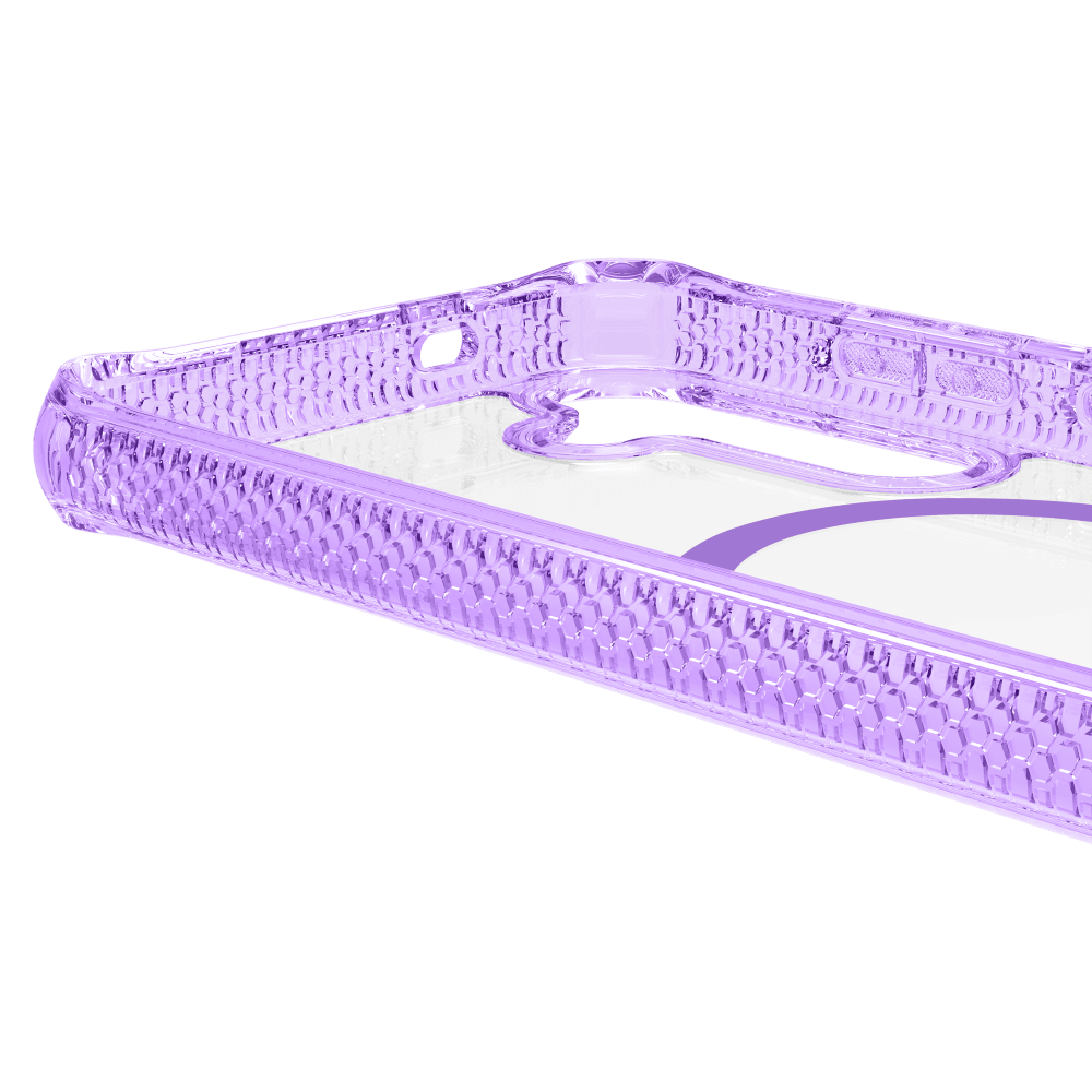 ITSkins Hybrid_R Clear MagSafe Case for Samsung Galaxy S 2025 Medium by ITSkins