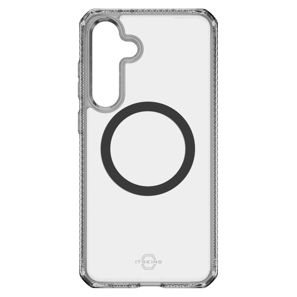 ITSkins Hybrid_R Clear MagSafe Case for Samsung Galaxy S 2025 Medium by ITSkins