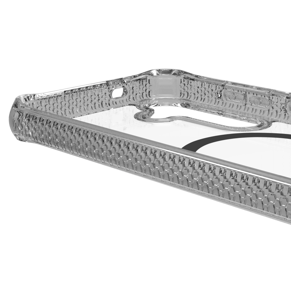 ITSkins Hybrid_R Clear MagSafe Case for Samsung Galaxy S 2025 Medium by ITSkins