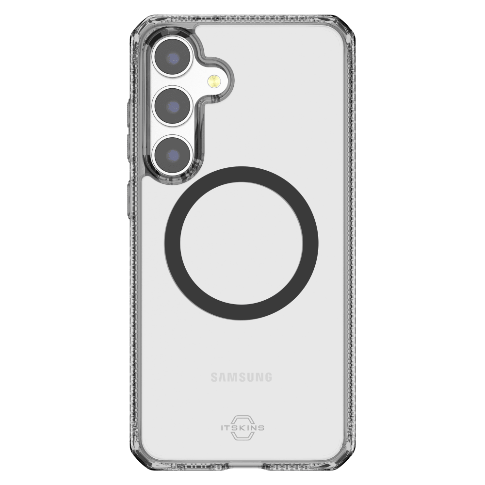ITSkins Hybrid_R Clear MagSafe Case for Samsung Galaxy S 2025 Medium by ITSkins