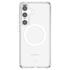 ITSkins Hybrid_R Clear MagSafe Case for Samsung Galaxy S 2025 Medium