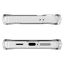 ITSkins Hybrid_R Clear MagSafe Case for Samsung Galaxy S 2025 Medium by ITSkins