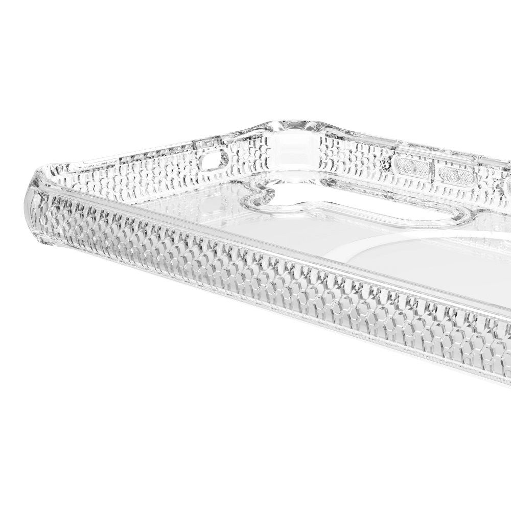 ITSkins Hybrid_R Clear MagSafe Case for Samsung Galaxy S 2025 Medium by ITSkins