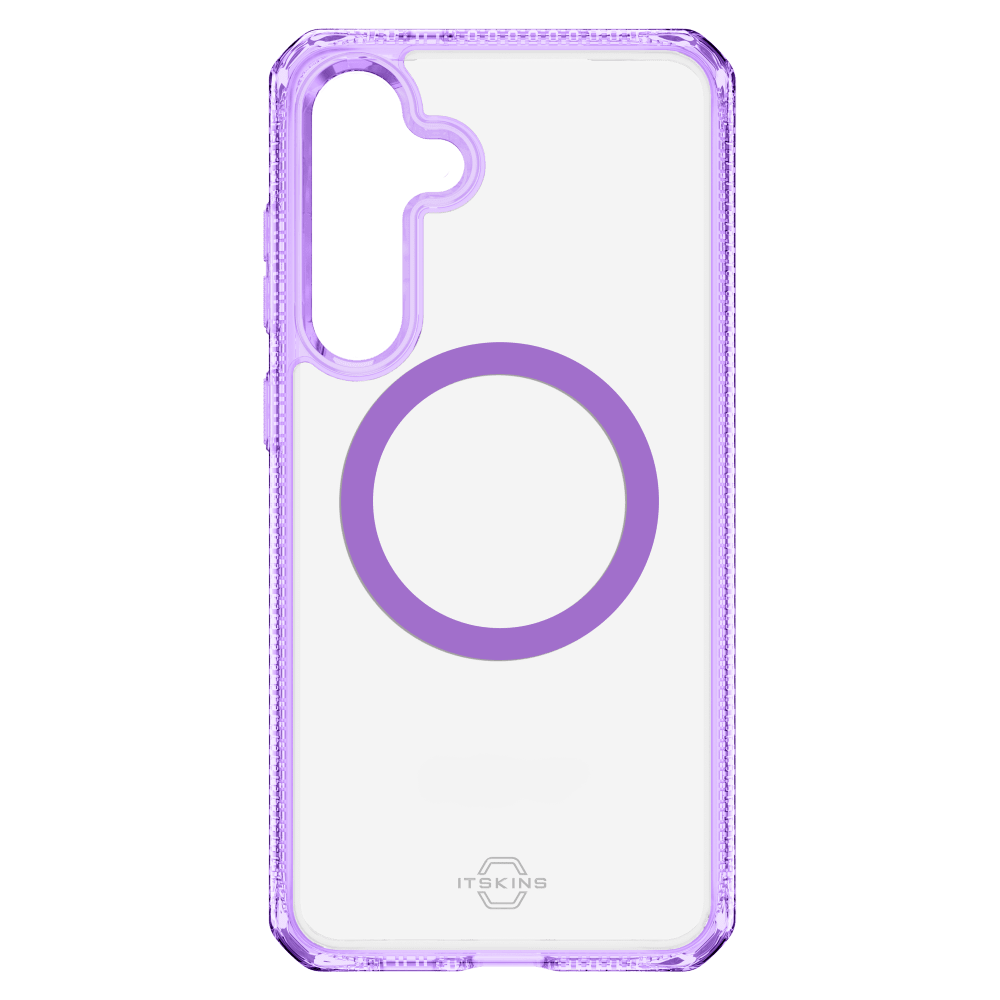 ITSkins Hybrid_R Clear MagSafe Case for Samsung Galaxy S 2025 Small by ITSkins