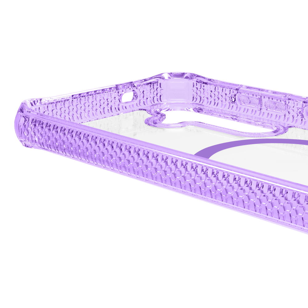 ITSkins Hybrid_R Clear MagSafe Case for Samsung Galaxy S 2025 Small by ITSkins