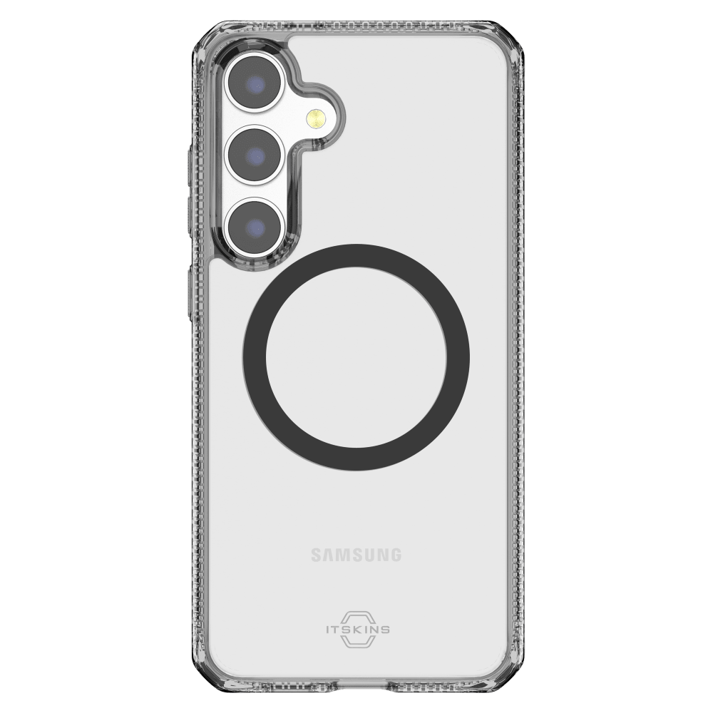 ITSkins Hybrid_R Clear MagSafe Case for Samsung Galaxy S 2025 Small by ITSkins