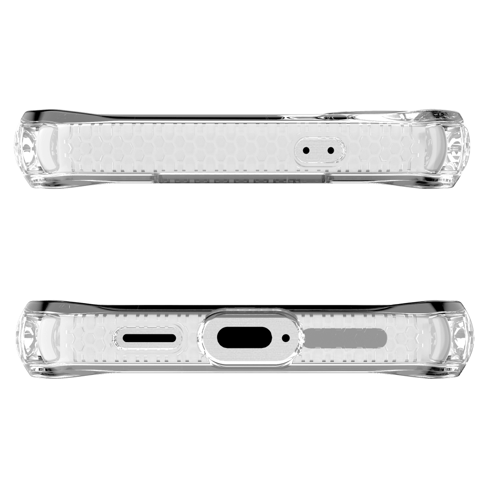 ITSkins Hybrid_R Clear MagSafe Case for Samsung Galaxy S 2025 Small by ITSkins