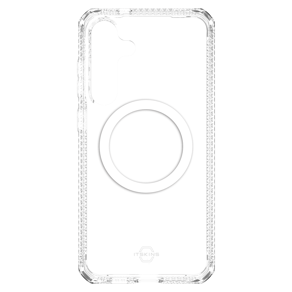 ITSkins Hybrid_R Clear MagSafe Case for Samsung Galaxy S 2025 Small by ITSkins