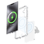 ITSkins Hybrid_R Clear MagSafe Case for Samsung Galaxy S 2025 Small by ITSkins