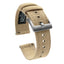 Samsung Galaxy Watch3 Khaki Canvas Watch Band by Barton Watch Bands