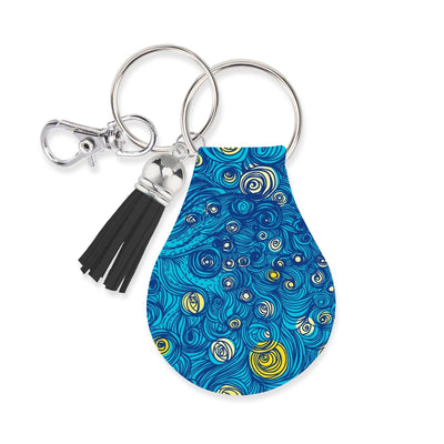 Jolitee Neoprene AirTag Compatible Case Keychain – Van Gogh by Jolitee