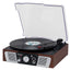 Victor Lakeshore 5-in-1 Hybrid Bluetooth Turntable System w USB and RCA Output by Jupiter Gear Home