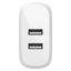 Belkin Dual Port USB A 24W Wall Charger by Belkin