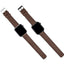 Apple Watch | Walnut Brown Leather and Rubber Hybrid - Barton Watch Bands