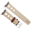 Apple Watch Chocolate Brown Rally Horween Leather Watch Band by Barton Watch Bands