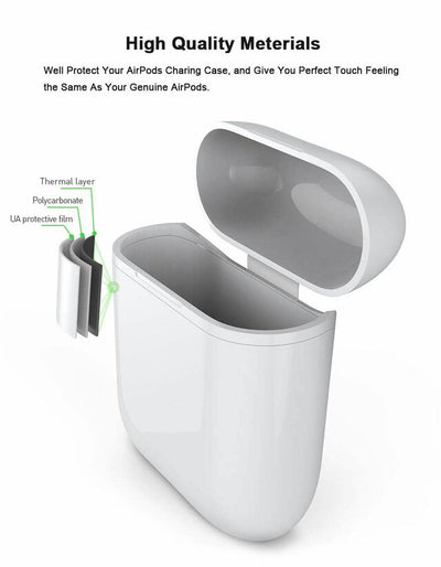 Qi Wireless Charging Case Cover for Apple® Airpods by Infinite Basics