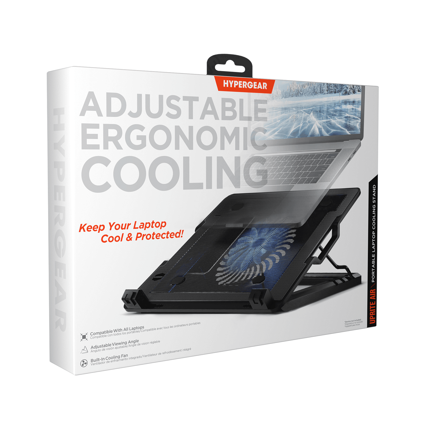 HyperGear UpRite Air Portable Laptop Cooling Stand by Jupiter Gear Home