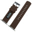 Apple Watch | Chocolate Brown Canvas - Barton Watch Bands