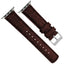 Apple Watch | Coffee Brown Alligator Grain Leather - Barton Watch Bands