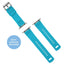 Apple Watch | Elite Silicone | Black Top / Aqua Blue Bottom - Barton Watch Bands